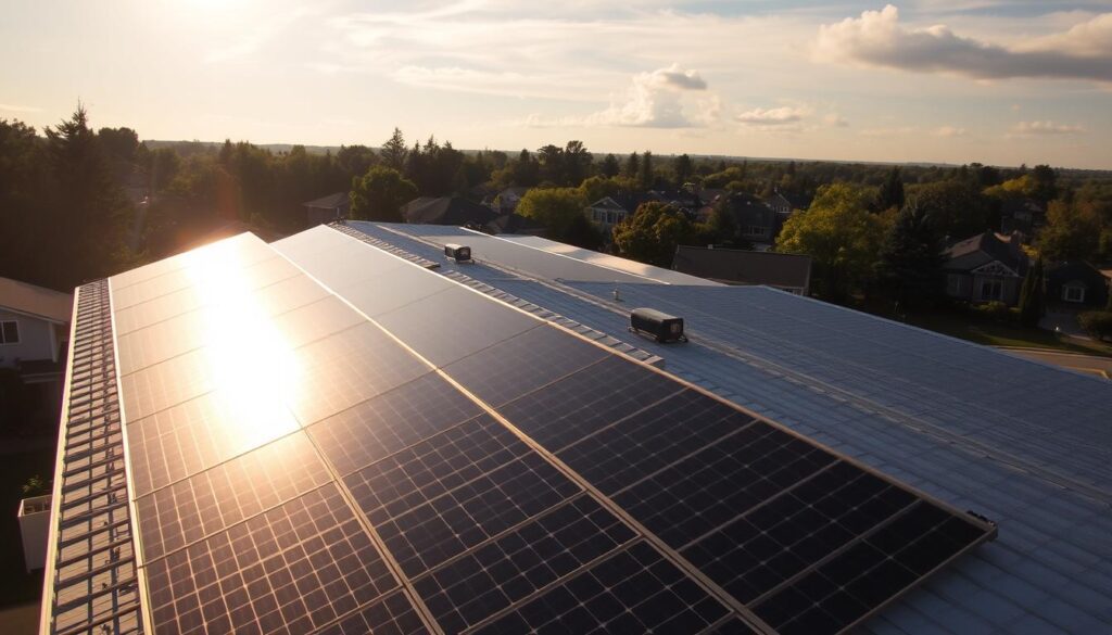 residential solar installation